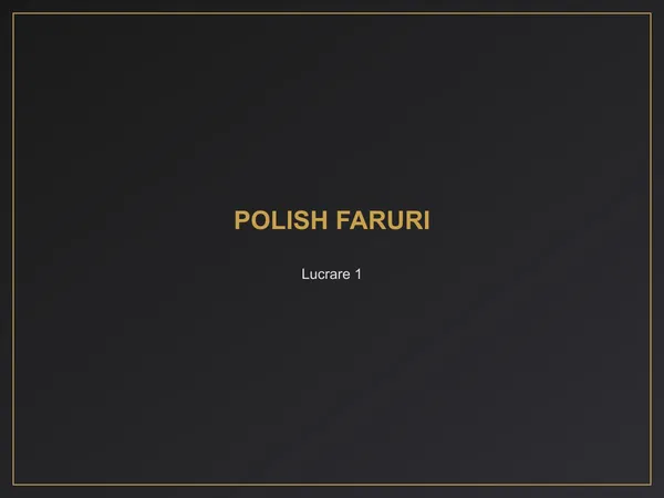Polish faruri Tecuci