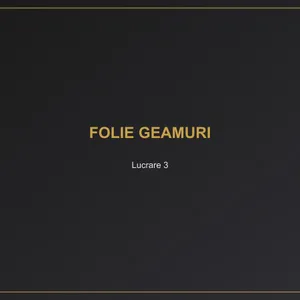 Folie auto geamuri Tecuci — lucrare