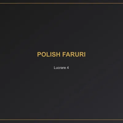 Polish faruri Tecuci — lucrare din galerie